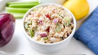 Keto Tuna Salad  The BEST Easy Low Carb Tuna Salad Recipe You Can Make [upl. by Ruhtua148]