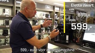 DeLonghi Eletta Cappuccino ECAM 44660B van 899 voor 599  weekendknaller [upl. by Luanne]