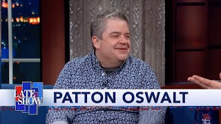 Patton Oswalt Is Shocked When Stephen Colbert Tells Him To Skip quotThe Hobbitquot [upl. by Saks890]