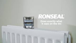 Using Our Stays White Radiator Paint  DIY Tips from Ronseal [upl. by Tarah]