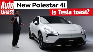 Allnew Polestar 4 – Tesla and Porsche better watch out [upl. by Donica]