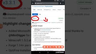 Minecraft PojavLauncher new version apk download link [upl. by Berenice]