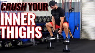 TOP 6 Inner Thigh Exercises for MEN Thicker Legs in 30 Days [upl. by Yliah]