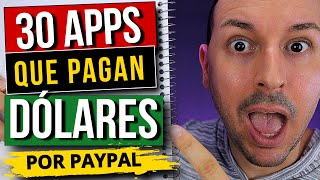 30 Apps Que Te Pagan Automaticamente Sin Hacer Nada 🚀 Ganar Dinero En Paypal [upl. by Adaynek]