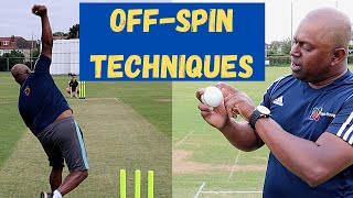 OffSpin Bowling Variations amp Techniques How To Bowl OffSpin  Eranga Mendis Cricket Coaching Tips [upl. by Moria65]