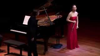 Sooyun Kim Flute  Valse from Suite de Trois Morceaux Op116 Benjamin Godard [upl. by Newnorb]