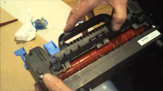 Cleaning an OKI Printer [upl. by Brittne]