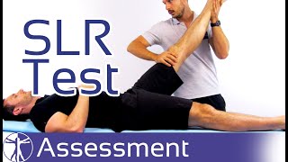 Straight Leg Raise SLR Test  Lasègue Test  Lumbar Radicular Syndrome [upl. by Shulem]