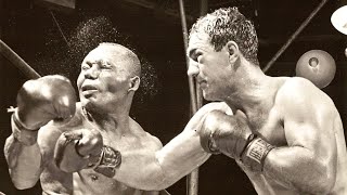 Rocky Marciano vs Jersey Joe Walcott 1  Highlights The Ring Fight of the Year [upl. by Brande]