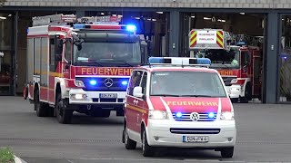 Löschzug Hauptamtliche Wache Feuerwehr Dinslaken [upl. by Nnylharas157]