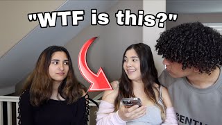 Overprotective Brother Reacts To Lil Sisters Cringe Tiktoks [upl. by Shena]