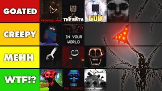 The UPDATED Minecraft Horror Mod Tier List [upl. by Naj]