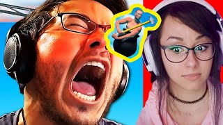 MARKIPLIER Getting Over it RAGE Compilation YLYL Challenge [upl. by Adnilemreh]