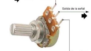 El potenciometro funcionamiento electronica practica [upl. by Elocon]