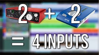 How to Use Multiple Audio Interfaces Simultaneously [upl. by Bocyaj56]