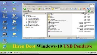 Create A Bootable Hiren’s Boot CD on USB Flash Drive 2020 Windows10 [upl. by Acinnej]