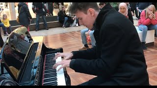 Forbidden Piano Flashmob Medley at Shopping Mall quotSchlossArkadenquot – Thomas Krüger [upl. by Labotsirc]