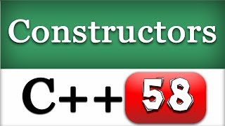 Class Constructors  C Object Oriented Programming Video Tutorial [upl. by Peugia987]