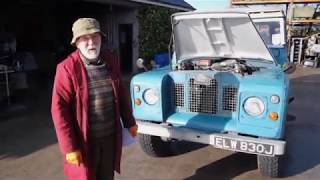 Land Rover Series IIA Gardner 4lk Engine Swap [upl. by Star]