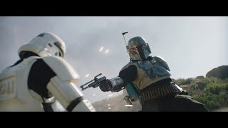 Boba Fett Gets His Armor Back  The Mandalorian S2E14 [upl. by Prent]