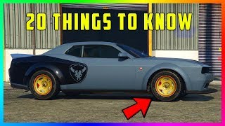 20 Things You NEED To Know Before You Buy The Bravado Gauntlet Hellfire In GTA 5 Online [upl. by Dianthe]