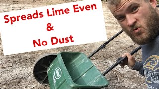 BEST way to SPREAD LIME by HAND [upl. by Blader]