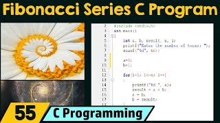 Special Programs in C − Fibonacci Series [upl. by Nynnahs]