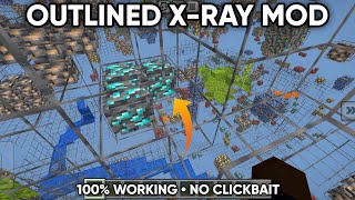 Outlined XRay Mod for Minecraft PE 12161 🔥 [upl. by Alastair]