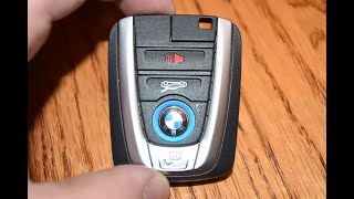 DIY i3  i8 BMW Key Fob Battery Change  Replace  EASY [upl. by Larret]