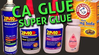 Super Glue  CA Glue  Tips Tricks And Uses  2P10 [upl. by Nosniv]