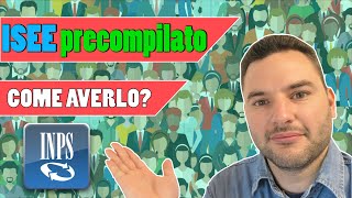 Come fare lISEE online precompilato  Tutorial ISEE ordinario INPS online [upl. by Lahcim]