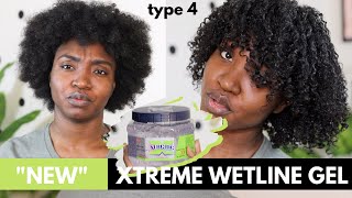 quotNEWquot WetLine Xtreme Gel Type 4 Curls  Natural Hair [upl. by Marguerita811]