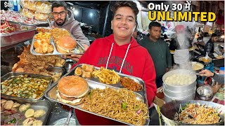 16 Year Old Chef ki पंच Ratan Unlimited Chinese Thali  Street Food India [upl. by Aiak]