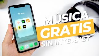 APPs para ESCUCHAR MÚSICA sin INTERNET en ANDROID y iOS  Top 5 [upl. by Smada]