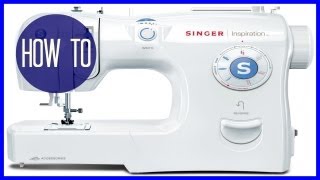 How to Thread a Sewing Machine Singer Inspiration [upl. by Licht991]