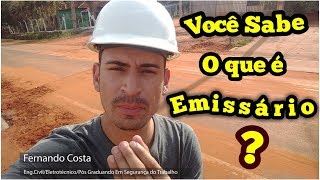 Emissário de Esgoto Você sabe o que é [upl. by Norvil]