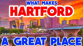 HARTFORD CONNECTICUT  Top 10 Places You NEED to See [upl. by Nnaeirrac]