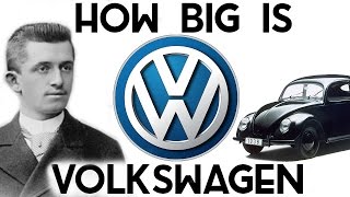 How BIG is Volkswagen They own Lamborghini Bentley Bugatti Porsche [upl. by Heidy]