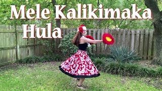 Mele Kalikimaka Song  Christmas Hula Dance [upl. by Ahseuqal]