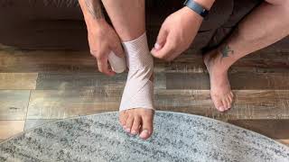 Bandage An Ankle Or Foot [upl. by Jasen]