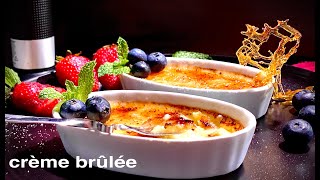 Creme Brulee with ONLY 4 Ingredients [upl. by Helve]