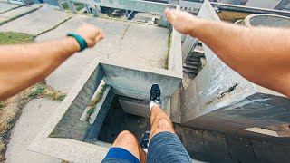 East Coast USA Parkour POV 🇺🇸 [upl. by Erreip]