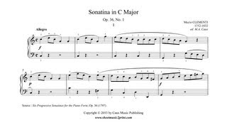 Clementi  Sonatina Op 36 No 1 13 [upl. by Geiss517]