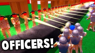 NEW FORTS and OFFICERS units  EPIC BATTLES Wooden Battles New Update Gameplay [upl. by Lesoj]