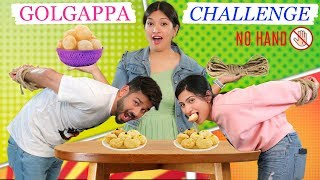 GOLGAPPA Eating Challenge  CookWithNisha [upl. by Atineb]