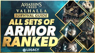 Every Armor Set Ranked  Assassins Creed Valhalla Survival Guide [upl. by Mourant]