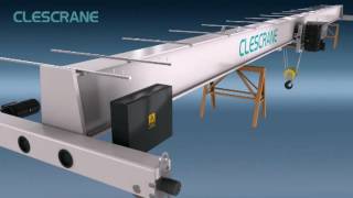 How to install a single girder overhead crane [upl. by Eisak]