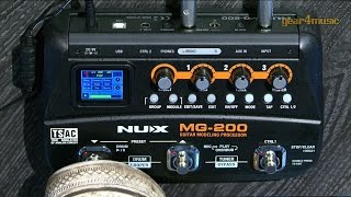 NUX MG200 Multi Effects Pedal [upl. by Eloccin]