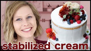 How to Stabilize Whipped Cream  EASY [upl. by Ailaroc]