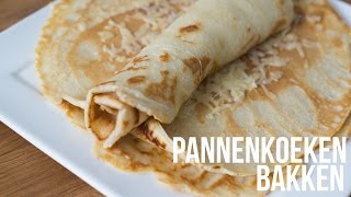 HOW TO Pannenkoeken bakken  OhMyFoodness [upl. by Yllac]